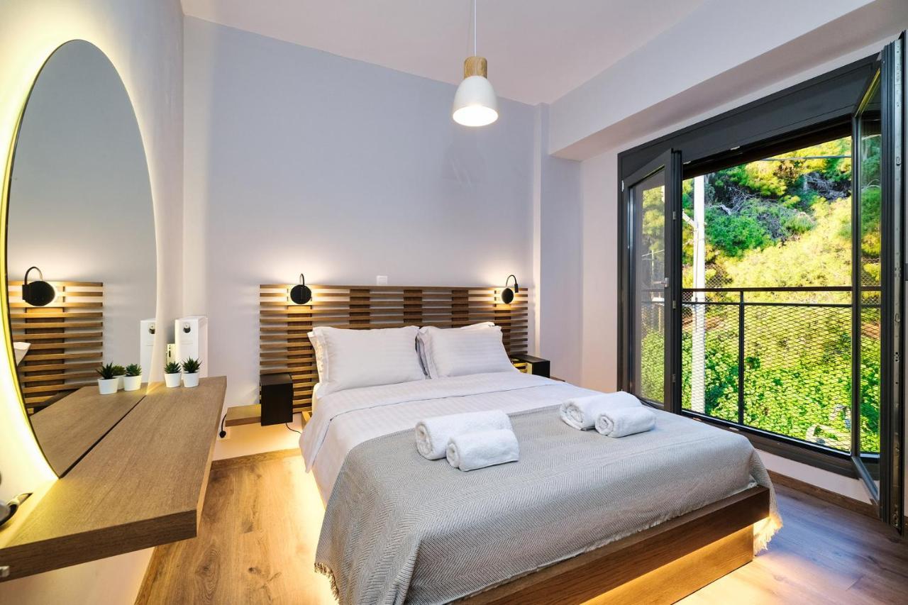 Strefi Hill Suites Athen Exterior foto